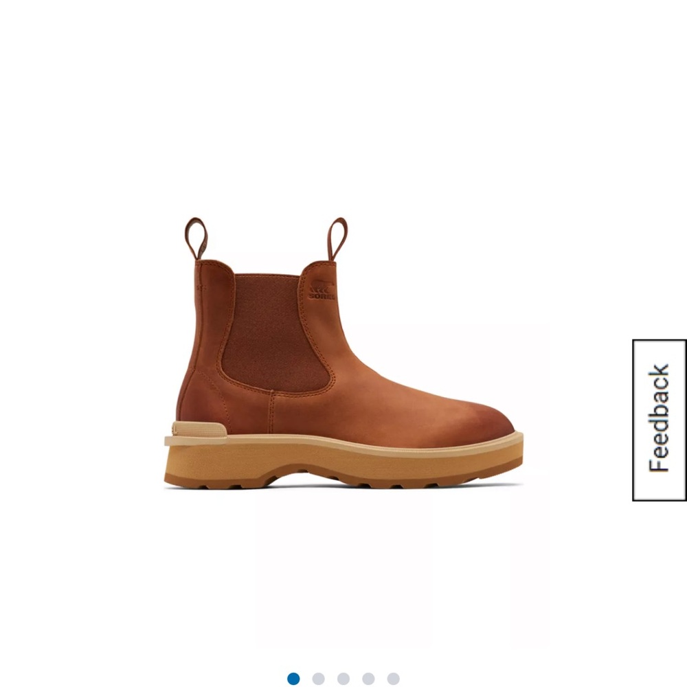 Sorel Women's Hi-Line Tan Chelsea Boots